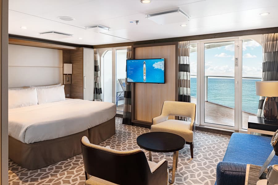 Каюта «Сьют Junior Suite (J1)» — лайнер «Spectrum of the Seas»