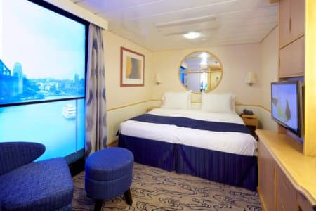 Каюта «Внутренняя Interior Stateroom with Virtual Balcony (4U)» — лайнер «Navigator of the Seas»