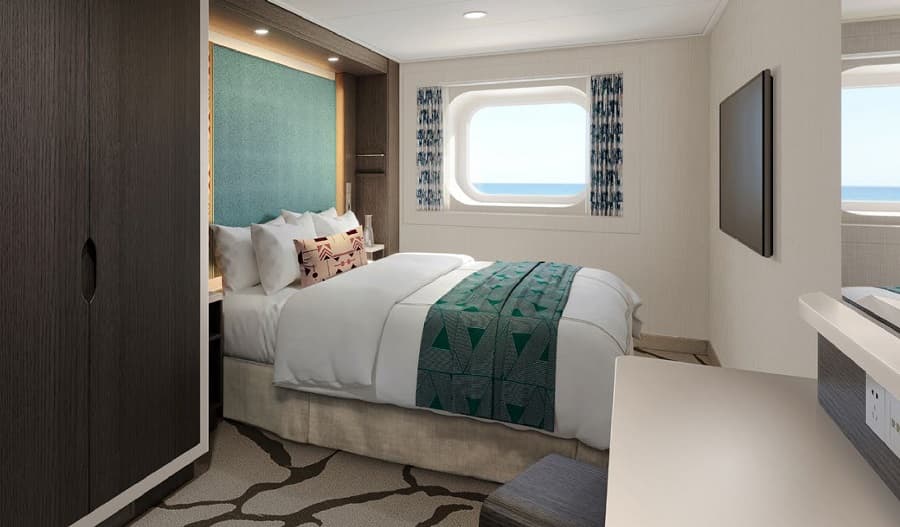 Каюта «С окном Seaview stateroom (SC)» — лайнер «Aroya»