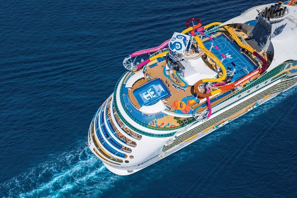 Вид сверху — лайнер «Navigator of the Seas», фото 3