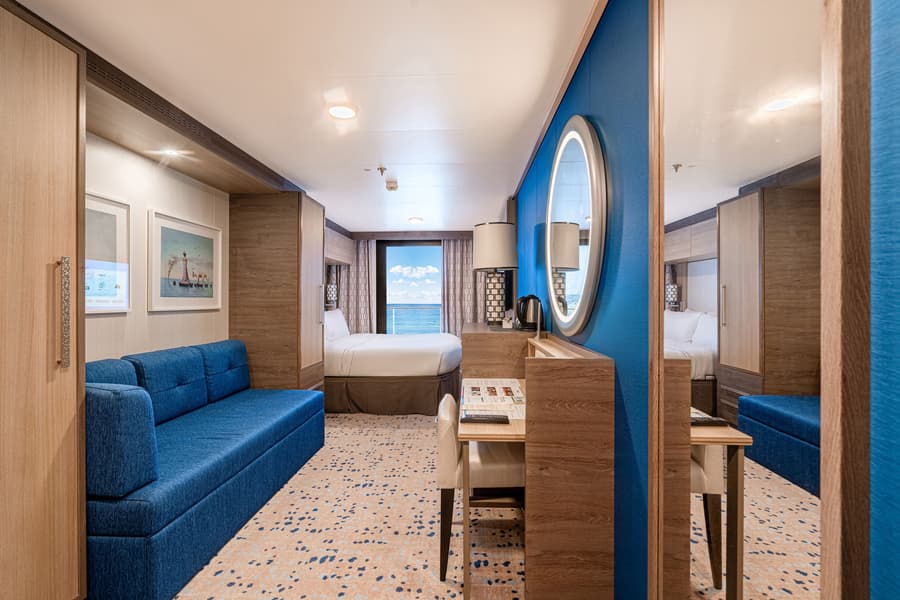 Каюта «Внутренняя Interior with Virtual Balcony (2U)» — лайнер «Spectrum of the Seas»