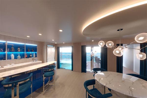 Каюта «Сьют Owner’s Yacht Club (YC4)» — лайнер «MSC World Europa», фото 3