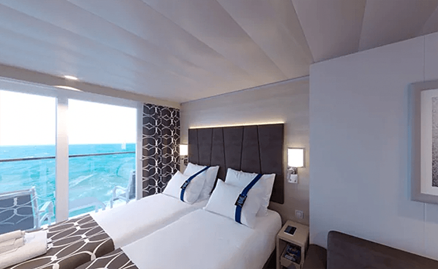 Каюта «С балконом Deluxe Fantastica (BR4)» — лайнер «MSC World Europa», фото 2